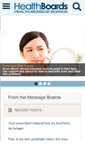 Mobile Screenshot of healthboards.com